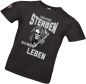 Preview: Männer T-Shirt lieber knieend sterben