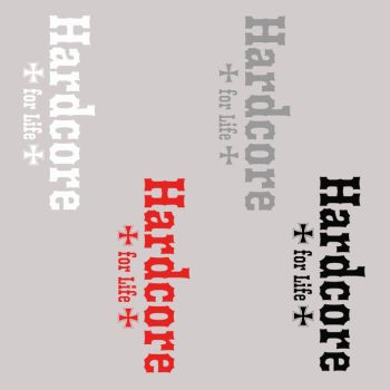 Preview: Männer T-Shirt Hardcore