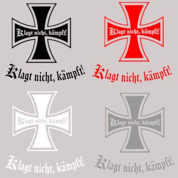 Preview: Männer T-Shirt Klagt nicht, kämpft!