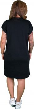 Preview: Ladies Turtle Extended Shoulder Dress black