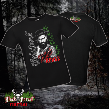 Männer T-Shirt Black Forest Tattoo Kerle