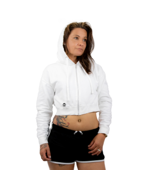 FRAUEN Cropped Zoodie - Psycho Girl