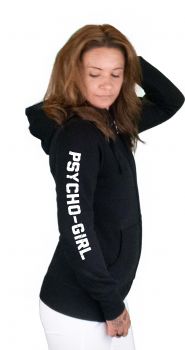 FRAUEN Cropped Zoodie - Psycho Girl II