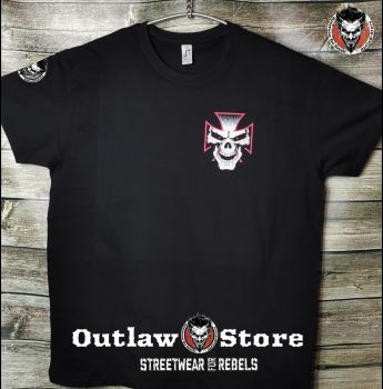 Preview: Männer T-Shirt Schädel - Eiserne