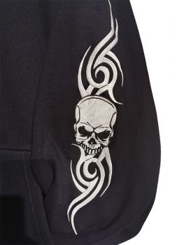 Kapuzenjacke Totenkopf-Tribel