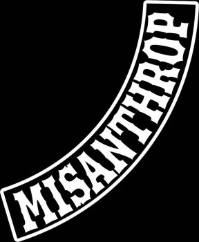 Preview: Männer Kapuzenjacke Misanthrop