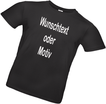 Männer T-Shirt mit Deinem individuellen Druck