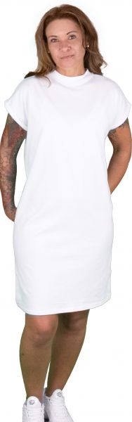 Ladies Turtle Extended Shoulder Dress weiss