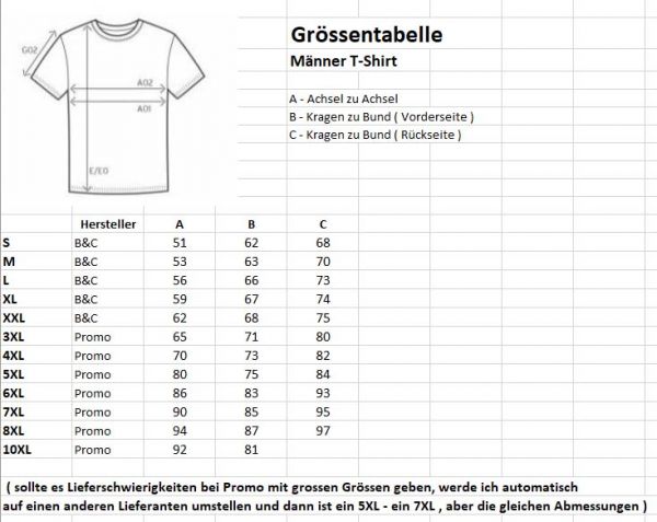 Männer T-Shirt No Fight No Glory