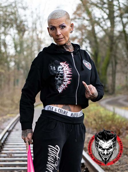 FRAUEN Cropped Zoodie - Misanthrop