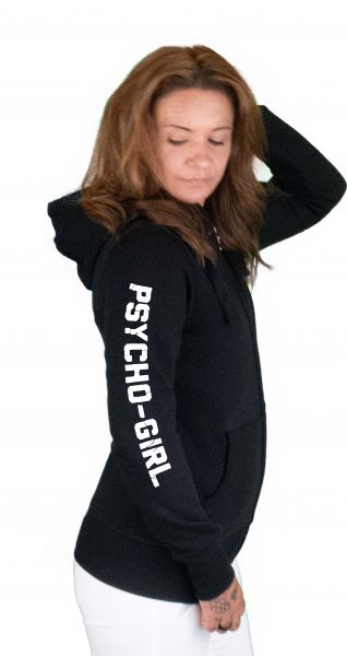 FRAUEN Cropped Zoodie - Psycho Girl II