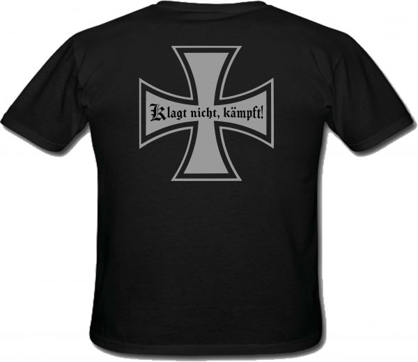 Männer T-Shirt Klagt nicht, kämpft!