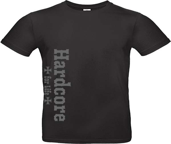 Männer T-Shirt Hardcore