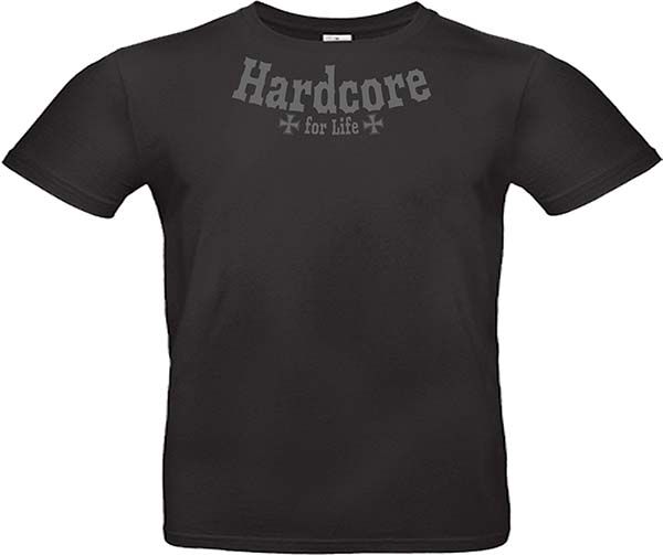 Männer T-Shirt Hardcore