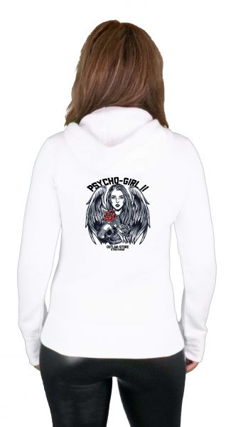 FRAUEN Cropped Zoodie - Psycho Girl II