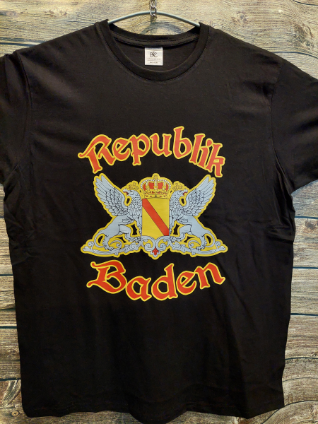 Männer T-Shirt Republik Baden - Meine Heimat V1
