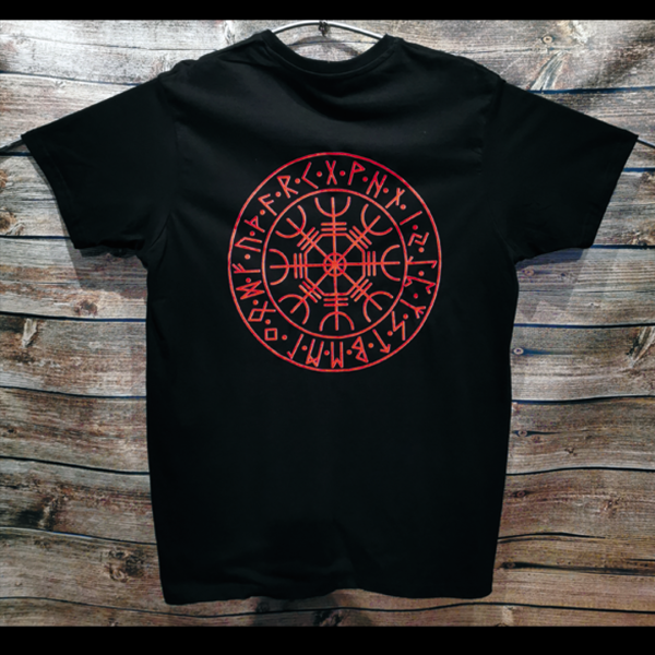 Männer T-Shirt Wikinger Runen