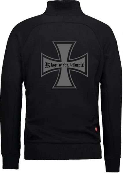Männer Sweatjacke Klagt nicht kämpft
