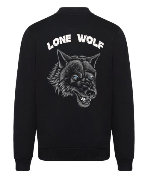 Männer Sweatjacke LONE WOLF