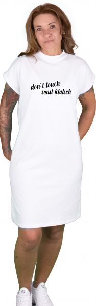 Ladies Turtle Extended Shoulder Dress / dont touch sonst klatsch