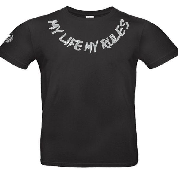 Männer T-Shirt My Life My Rules