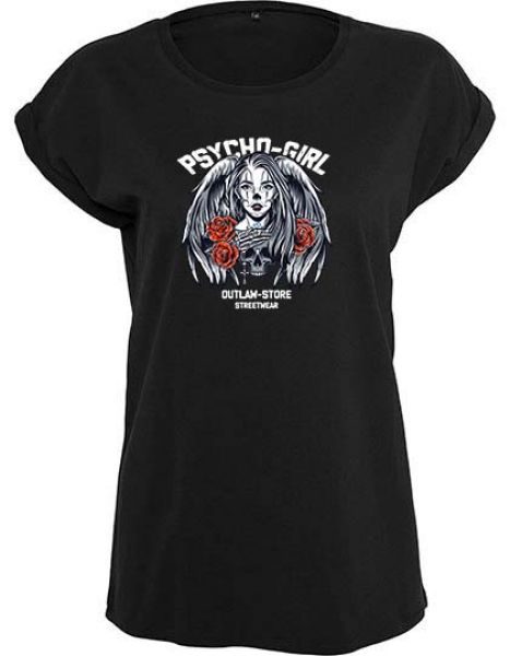 Girly T-Shirt - Psycho Girl I, 1, XS bis 5XL